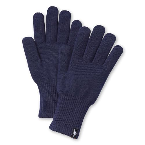 Smartwool Unisex Liner Handschuhe, Deep Navy, S von Smartwool