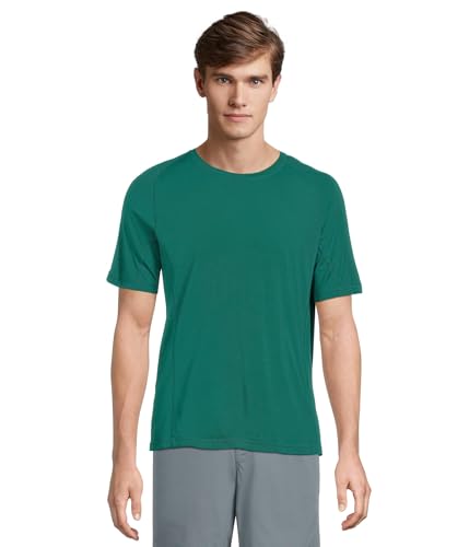 Smartwool Herren Standard Active Ultralite Short Sleeve, Evergreen von Smartwool