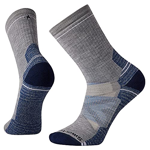 Smartwool Herren Wandersocken mit Vollpolsterung, Merinowolle - Wandern & Laufen, hellgrau, Large von Smartwool