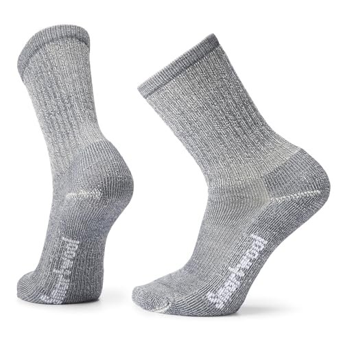 Smartwool Damen Hike Classic Edition Chaussettes À Coussin Léger Hike Classic Edition Light Cushion Socken, Light Gray, von Smartwool