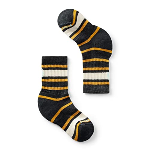 Smartwool Kids Hike Light Cushion Merino Wool Striped Crew Socks Smartwool Kids Hike Light Cushion Merino Wool Striped Crew Socks von Smartwool