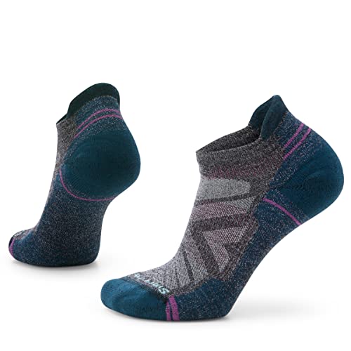 Smartwool Damen Women's Hike Light Cushion Low Ankle Socken, Anthrazit/Hellgrau von Smartwool