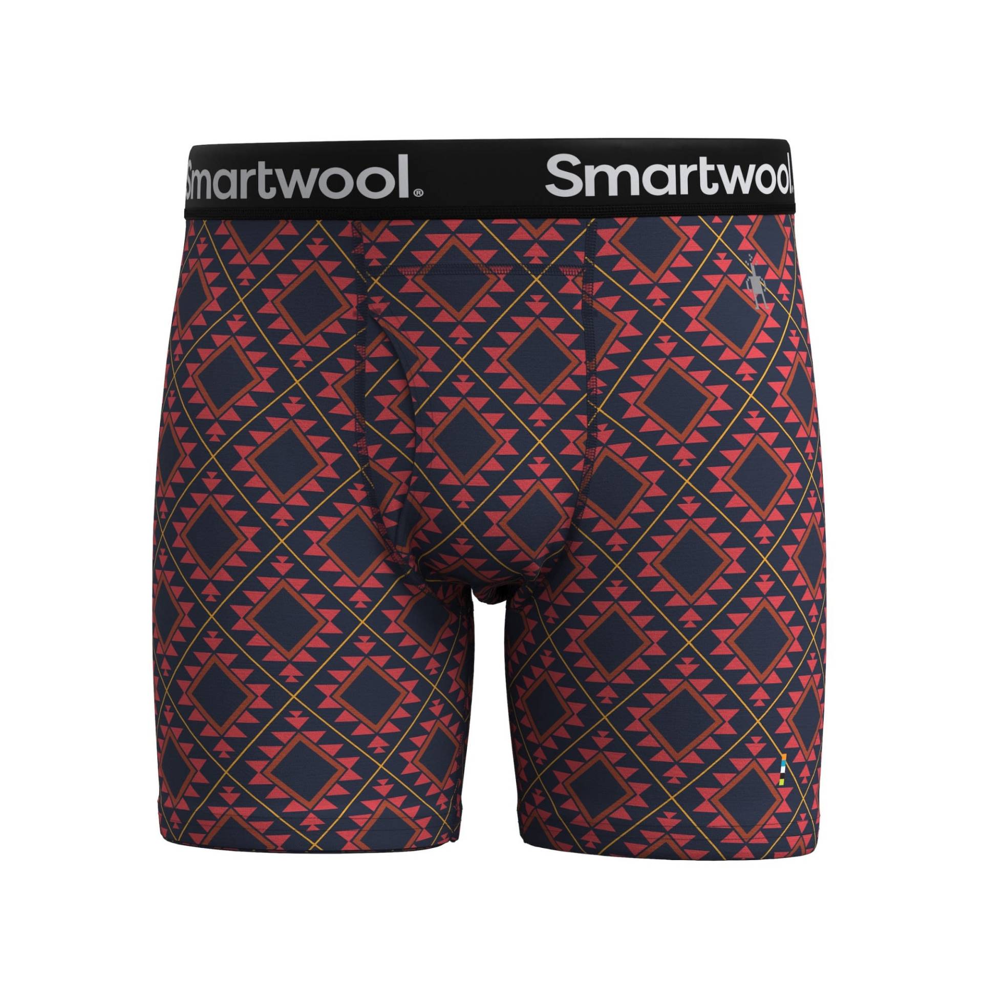 Smartwool M Merino Print Boxer Brief Boxed - Scarlet Red - M Smartwool M Merino Print Boxer Brief Boxed - Scarlet Red - M von Smartwool