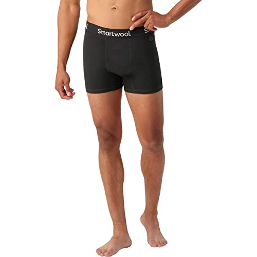 Smartwool Men's Active Boxershorts für Herren, Schwarz, M von Smartwool