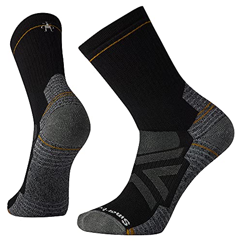 Smartwool Men's Hike Full Cushion Crew Hiking Socks, Black, M von Smartwool