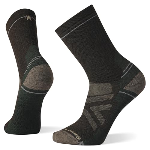 Smartwool Men's Hike Full Cushion Crew Hiking Socks, Chestnut, L von Smartwool