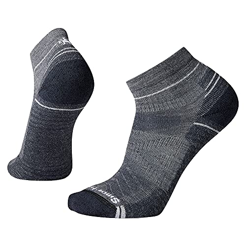 Smartwool Men's Hike Light Cushion Ankle Hiking Socks, medium Gray, L von Smartwool