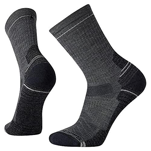 Smartwool Men's Hike Light Cushion Crew Hiking Socks, medium Gray, L von Smartwool