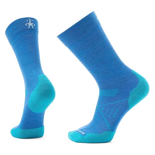 Smartwool Nordic Targeted Cushion Crew Socken für Damen und Herren, Laguna Blue, Large von Smartwool