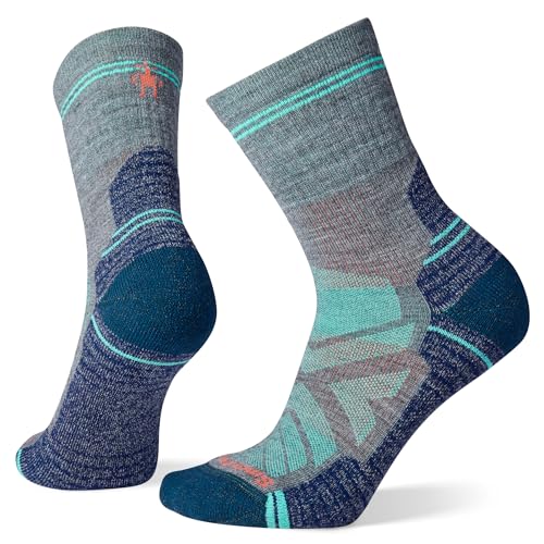 Smartwool Damen Chaussettes de Randonnée Mi-longues pour Femme Mittellange Wandersocken für Damen, Medium Gray, von Smartwool