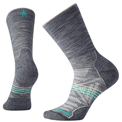 Smartwool PhD Outdoor Light Crew Women Größe: S(34-37) Farbe: 039 Light Gray von Smartwool