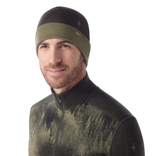 SmartWool Unisex Thermal Merino Reversible Cuffed Beanie, North Woods Heather, One Size von Smartwool