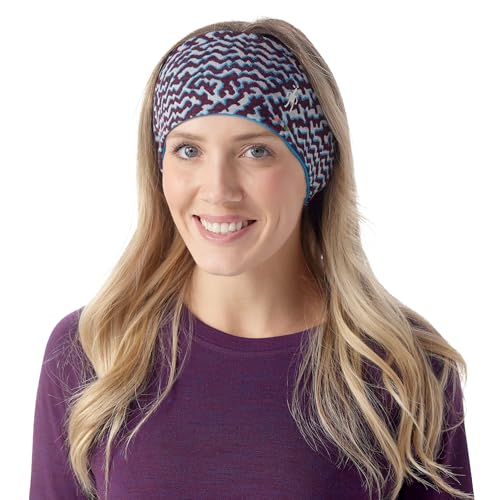 Smartwool Standard Thermal Merino Reversible Stirnband Purple Iris Retro Line One Size Smartwool Standard Thermal Merino Reversible Stirnband Purple Iris Retro Line One Size von Smartwool