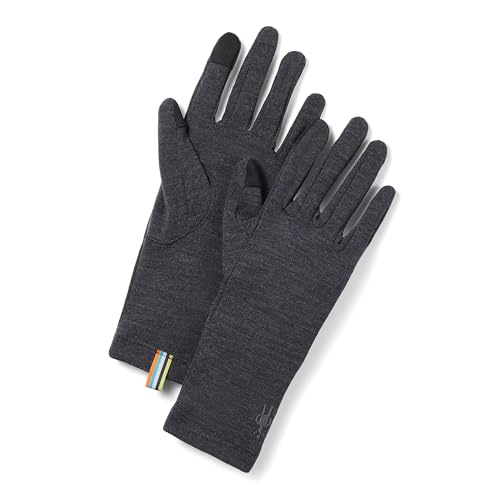 Smartwool Unisex Thermal Merino Handschuhe, Charcoal Heather, XS von Smartwool