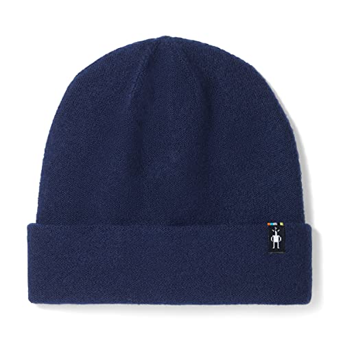 Smartwool Unisex Boiled Wool Beanie Mütze aus gekochter Wolle, Deep Navy, von Smartwool