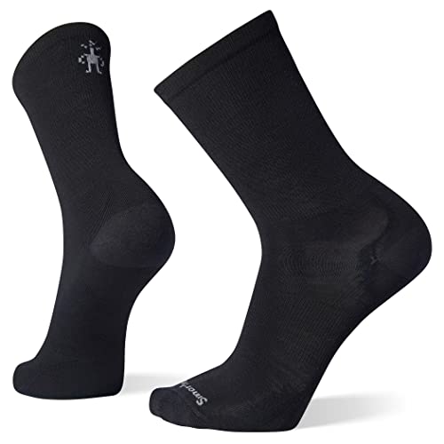 Smartwool Unisex Everyday Anchor Line Crew Socks, Schwarz, M von Smartwool