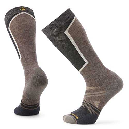 Smartwool Unisex Full Cushion OTC Skisocken, Taupe, M von Smartwool