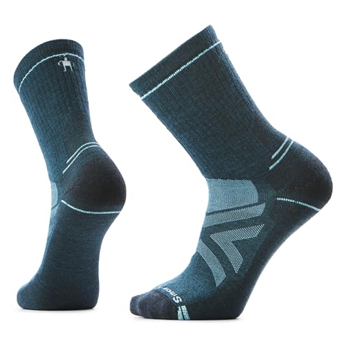 Smartwool Unisex Hike Full Cushion Crew Socken, Twilight Blue, M von Smartwool