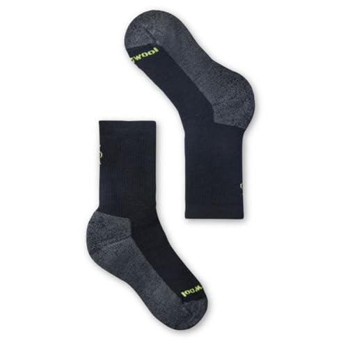 Smartwool Unisex Kids Full Cushion Crew Wandersocken für Kinder, Alpinblau, Small von Smartwool