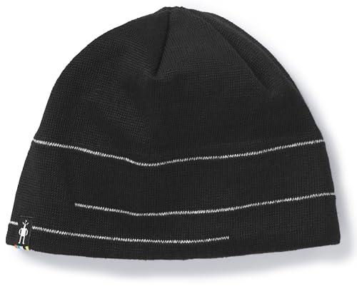 Smartwool Unisex Reflective Lid Beanie-Mütze, Black, 1FM von Smartwool