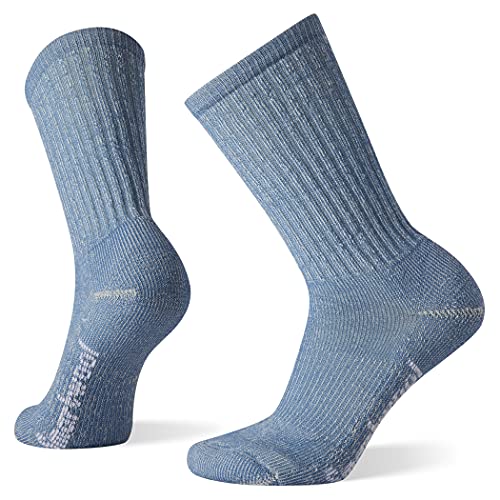 Smartwool Women's Hike Classic Edition Light Cushion Crew Hiking Socks, Mist Blue, 42 von Smartwool