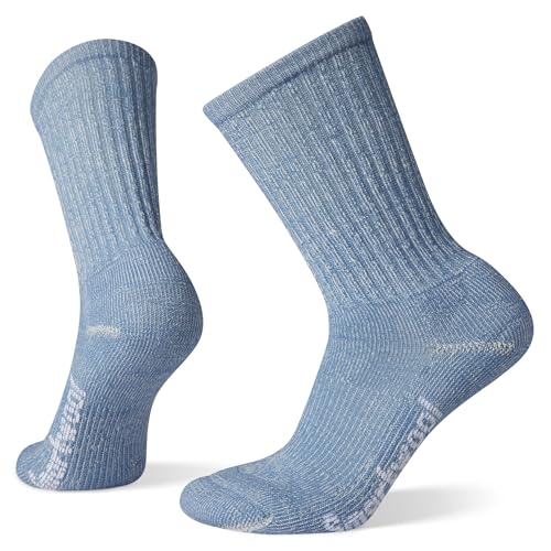 Smartwool Women's Hike Classic Edition Light Cushion Crew Hiking Socks, Nebelblau, S von Smartwool
