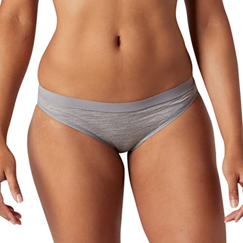 Smartwool Women's Merino Damen Bikini, Hellgrau, L von Smartwool