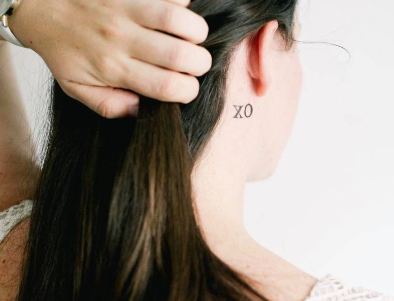 4 Sätze Von Umarmungen Und Küsse Temporäre Tattoos - Smashtat von SmashTat