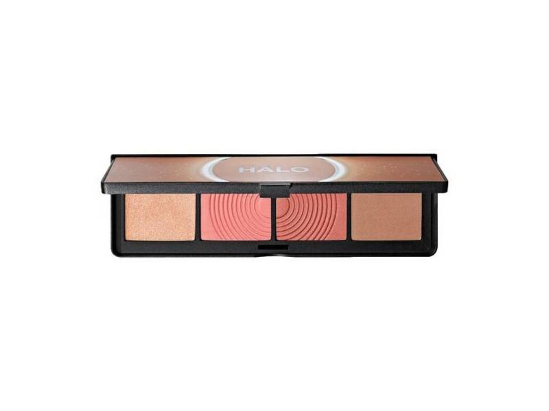 Smashbox Lidschatten-Palette Halo Sculpt + Glow Face Palette, vegan von Smashbox
