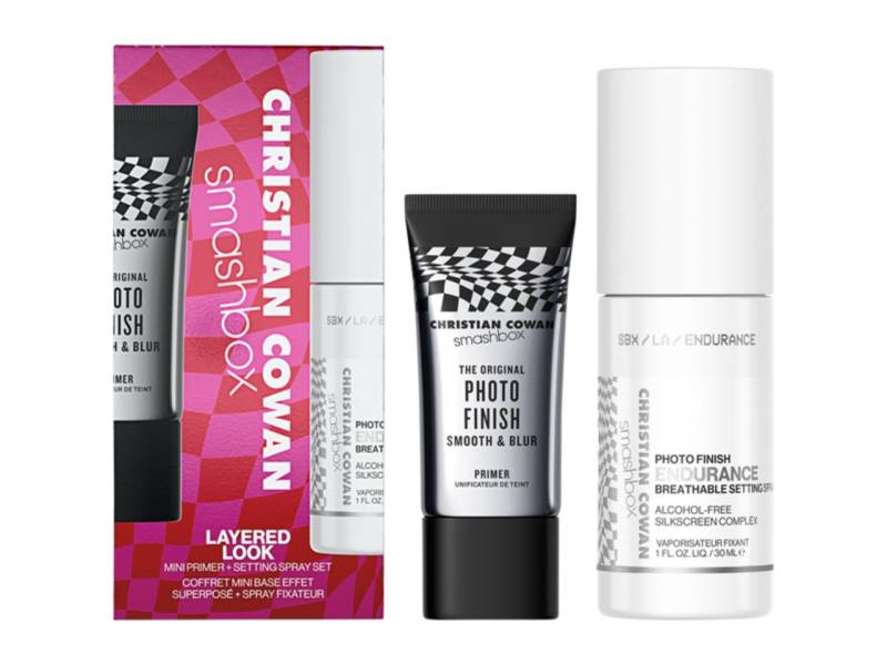 Smashbox Primer Serving Base Primer + Set Spray = Photo Finish Primer 30ml + Photo Fin, vegan von Smashbox