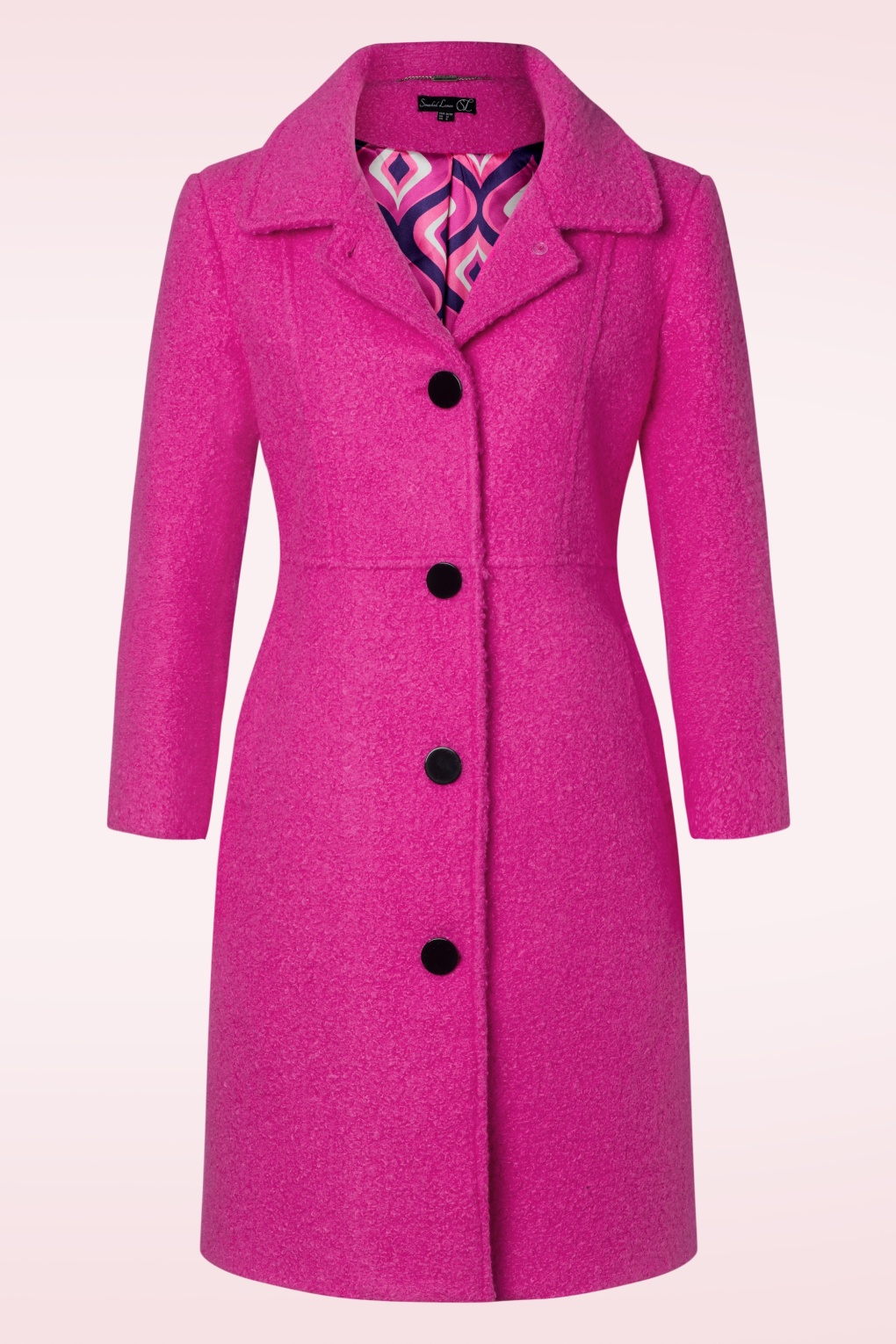 Bree Mantel in Fuchsia Pink von Smashed Lemon