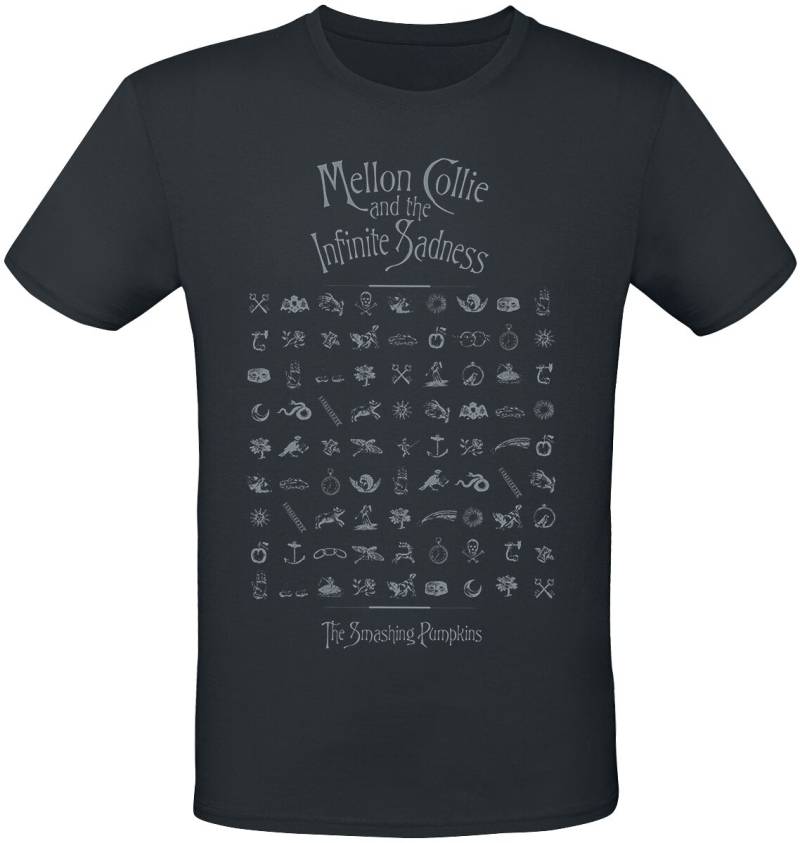 Smashing Pumpkins MCATIS Symbols T-Shirt schwarz in S von Smashing Pumpkins