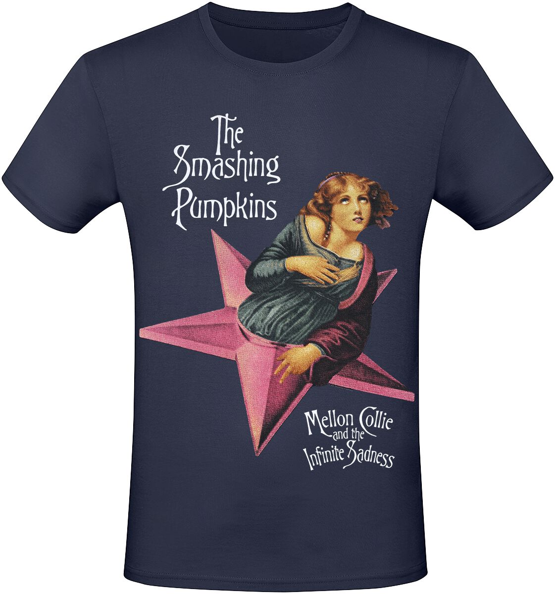 Smashing Pumpkins T-Shirt - MCATIS Album - S bis 3XL - für Männer - Größe XL - navy  - Lizenziertes Merchandise! von Smashing Pumpkins