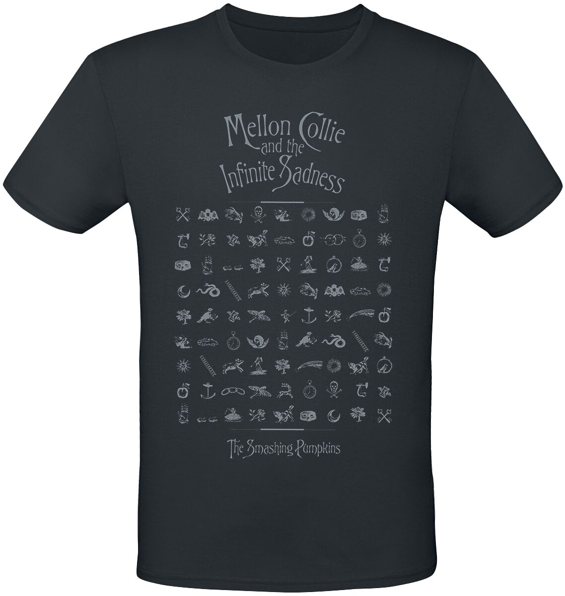 Smashing Pumpkins T-Shirt - MCATIS Symbols - S bis 3XL - für Männer - Größe M - schwarz  - Lizenziertes Merchandise! von Smashing Pumpkins