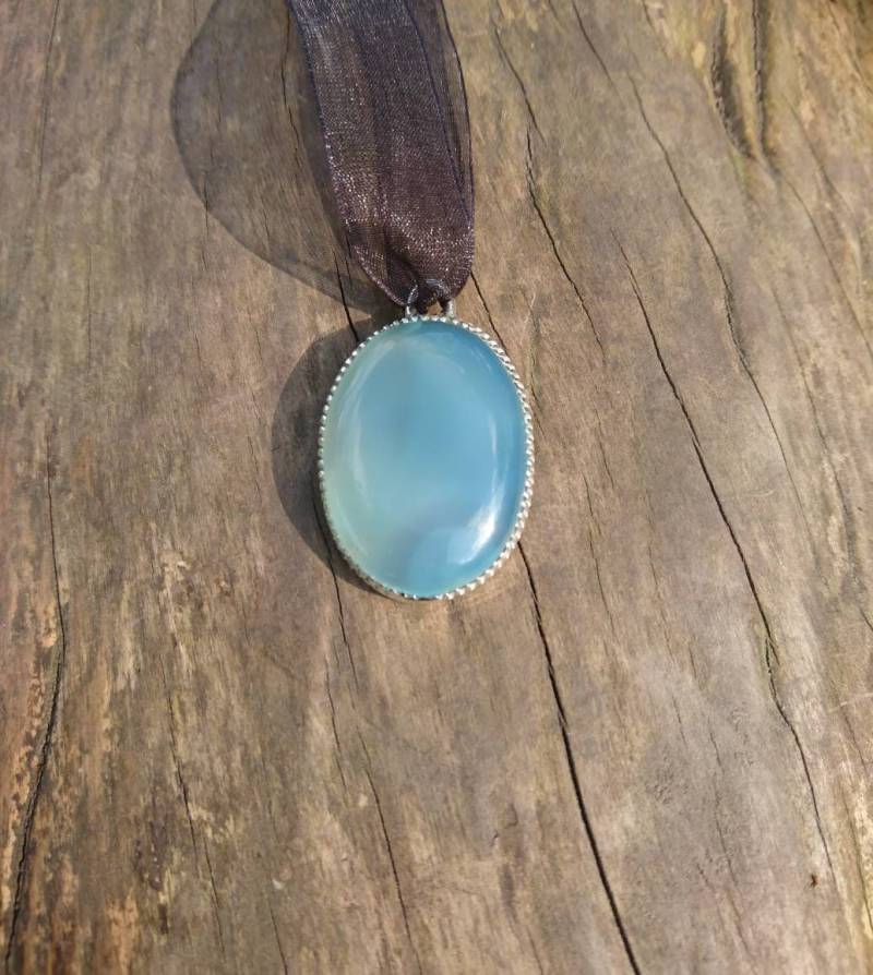 925 Sterling Silber Anhänger Mit Einem Großen Oval Blau Multi Onyx Cabochon Voller Markenzeichen 925 Sterling Silber Anhänger Mit Einem Großen Oval Blau Multi Onyx Cabochon Voller Markenzeichen von SmashingMetals