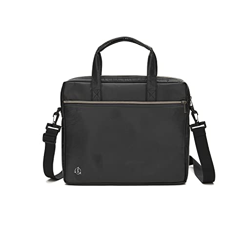 Smateria IKI handgefertigte Laptoptasche Leader 15,6 Zoll Notebook Aktentasche Schultertasche - nachhaltig aus recycelten Kunstoffen - vegan, äußerst widerstandsfähig, wasserabweisend von Smateria