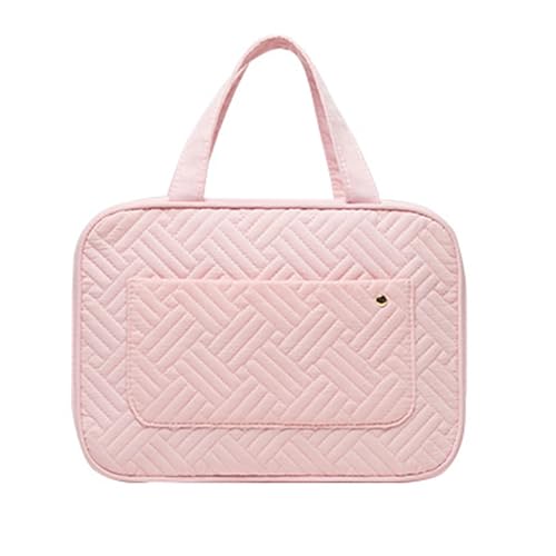 Smbcgdm Damen Make-up-Tasche, Unisex, für Badezimmer, Toilettenartikel, Organizer, Handtasche, rose, xxxs von Smbcgdm