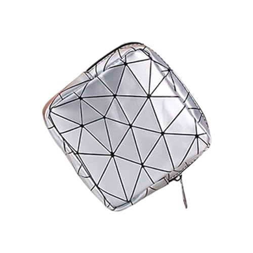 Smbcgdm Damenbinde Aufbewahrungstasche Mini Tragbare Reißverschluss Kontrast Farbe Tampon Organizer Tasche Kompatibel mit Dating, weiß, xl von Smbcgdm