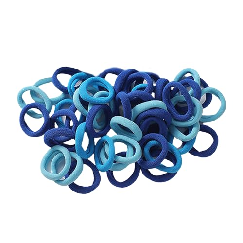 Smbcgdm Haarring Kopfschmuck hochelastisch klein Gummiband dekorativ klein blau von Smbcgdm