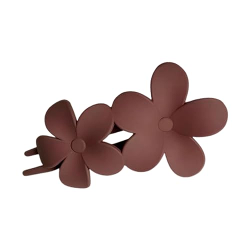 Smbcgdm Haarspange Exquisite Dressing Up Kopfschmuck Frauen Matte Blume Dekor Haar Klaue Styling Werkzeug Lila von Smbcgdm