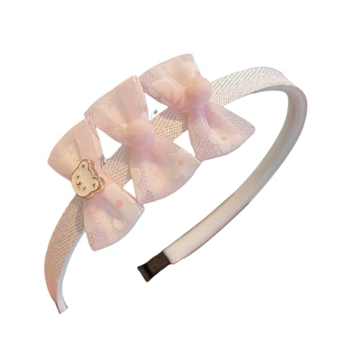 Smbcgdm Kinder Kopf Hoop vielseitig glänzend exquisite Prinzessin Stil Blume Bowknot Dekor Haar Hoop rosa von Smbcgdm