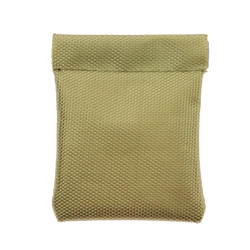 Smbcgdm Schlüssel-Brieftaschen-Beutel, tragbar, Schlüssel, Kreditkartenhalter, Geldwechseltasche, kompatibel mit Zuhause, Khaki von Smbcgdm