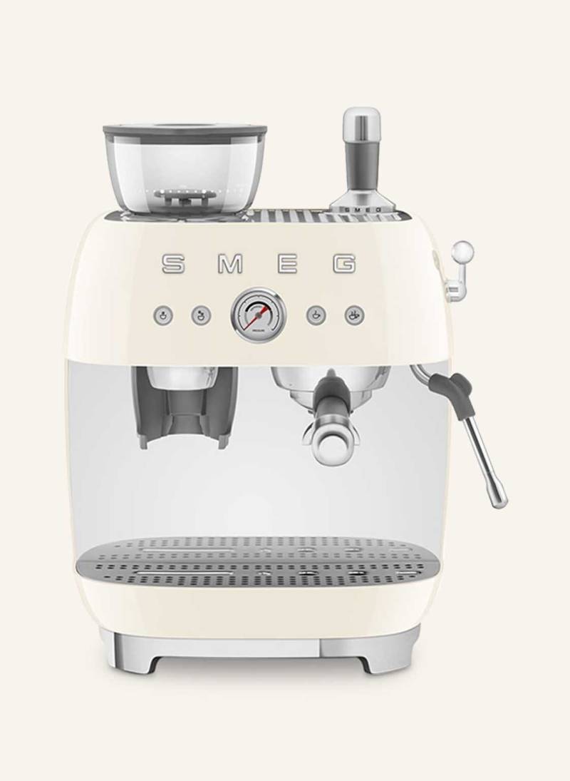 Smeg Espressomaschine ecf03 Mit Kaffeemühle beige von Smeg