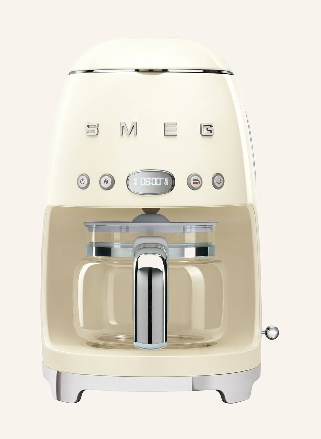 Smeg Filterkaffeemaschine beige von Smeg