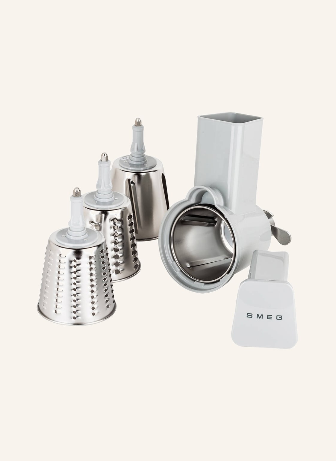 Smeg Gemüse-Schneideset smsg01 silber Smeg Gemüse-Schneideset smsg01 silber von Smeg