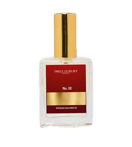 Smell Luxury Nr. 12 Parfüm Herren - Rouge - Duftzwilling - Extrait de Parfum - Lang anhaltendes Parfüm, 30% Ölanteil, preisgünstiger Luxusduft (50ml) von Smell Luxury
