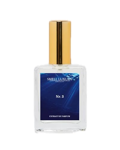 Smell Luxury Nr. 3 Parfüm Herren - Inspired by Afternoon Swim - Duftzwilling - Extrait de Parfum - Lang anhaltendes Parfüm, 30% Ölanteil, preisgünstiger Luxusduft (50ml) von Smell Luxury