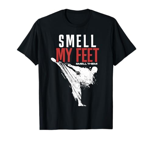 Cooles Karate-Taekwondo-Geschenk für Jungen, Mädchen T-Shirt von Smell My Feet Funny Taekwondo Cool Karate