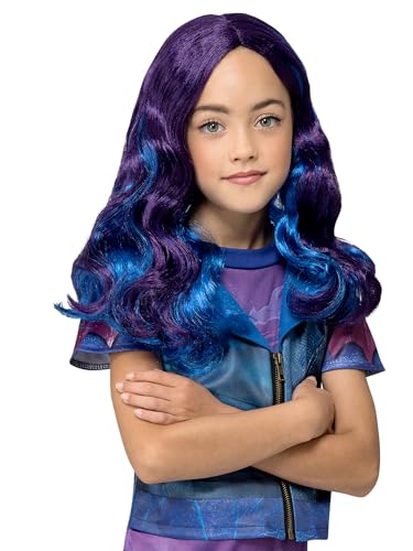 Smiffys Disney Descendants Evie-Perücke, Ombre & Lockiges Haar von Smiffys