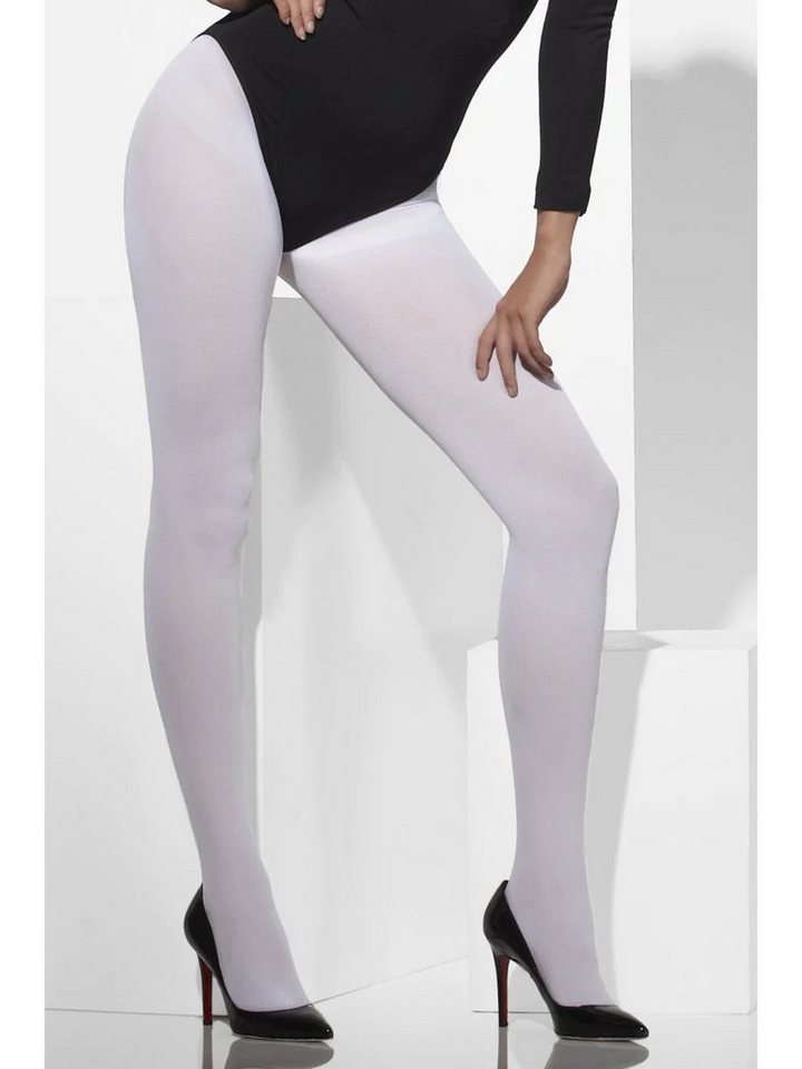 Smiffys Strumpfhose Leggings Strumpfhose Damen Opaque Tights Blickdicht One Size von Smiffys